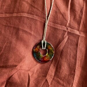 Multicolor Pendant Necklace